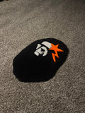Orange Star Bape Rug