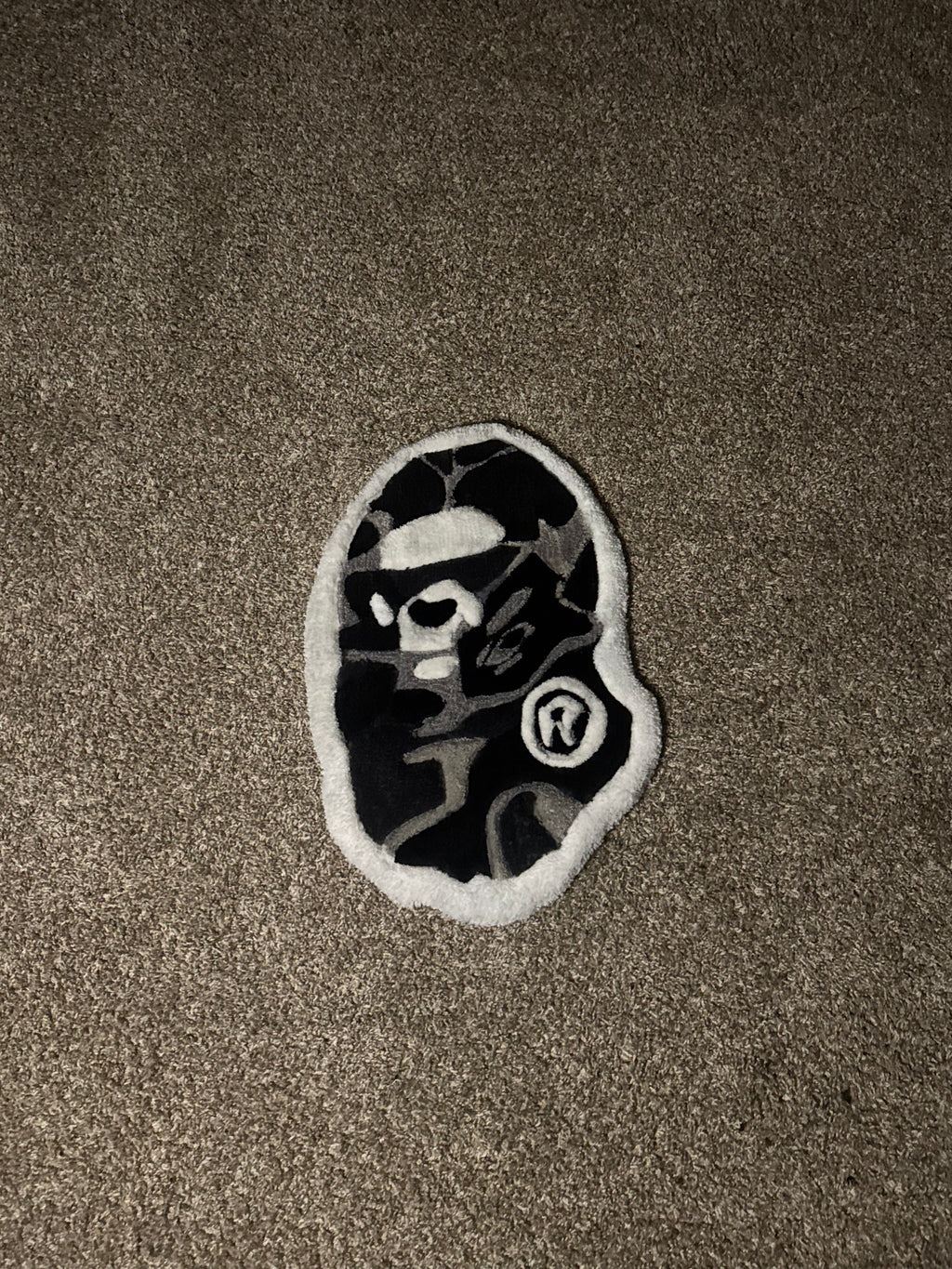 B/G/W Bape Rug