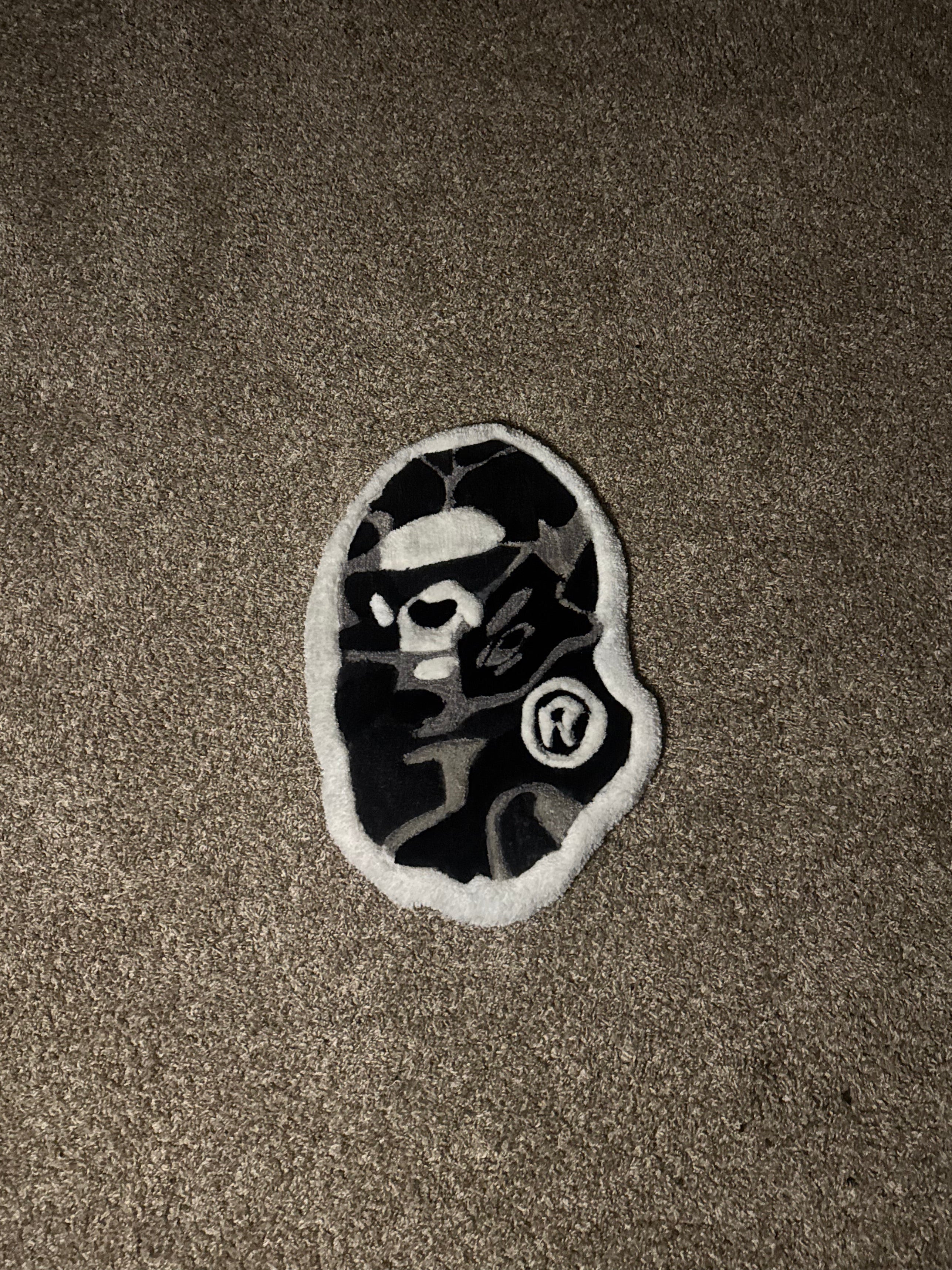 B/G/W Bape Rug