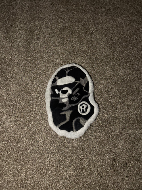B/G/W Bape Rug