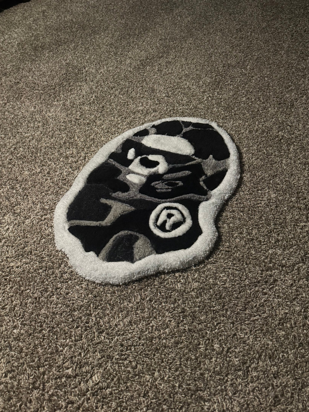 B/G/W Bape Rug