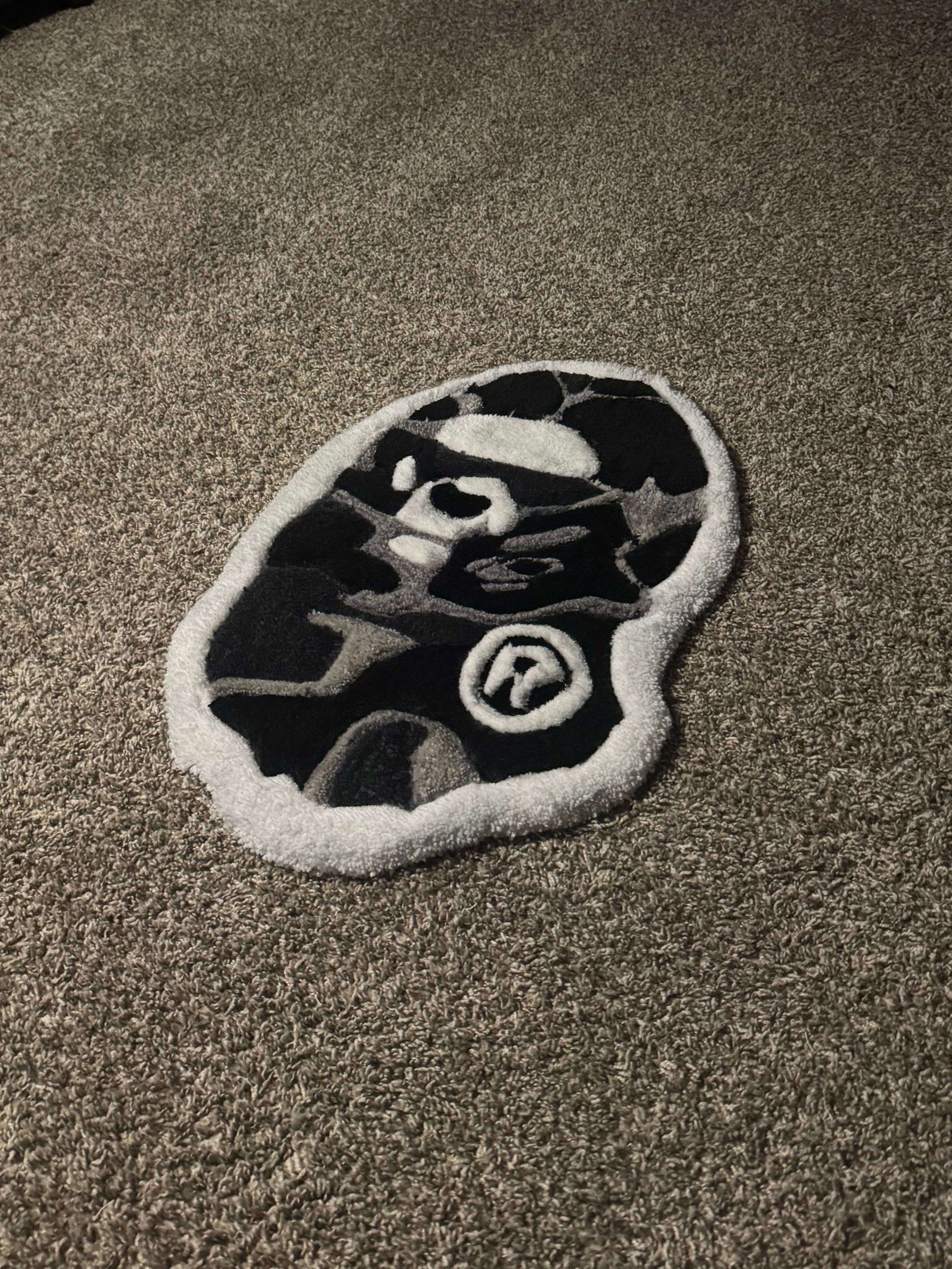B/G/W Bape Rug