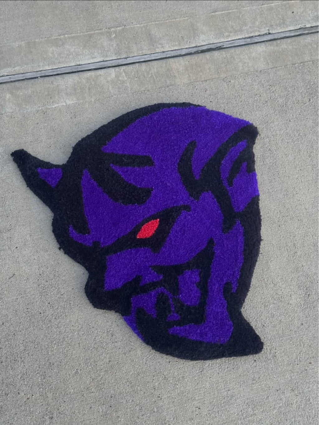 SRT Demon Rug