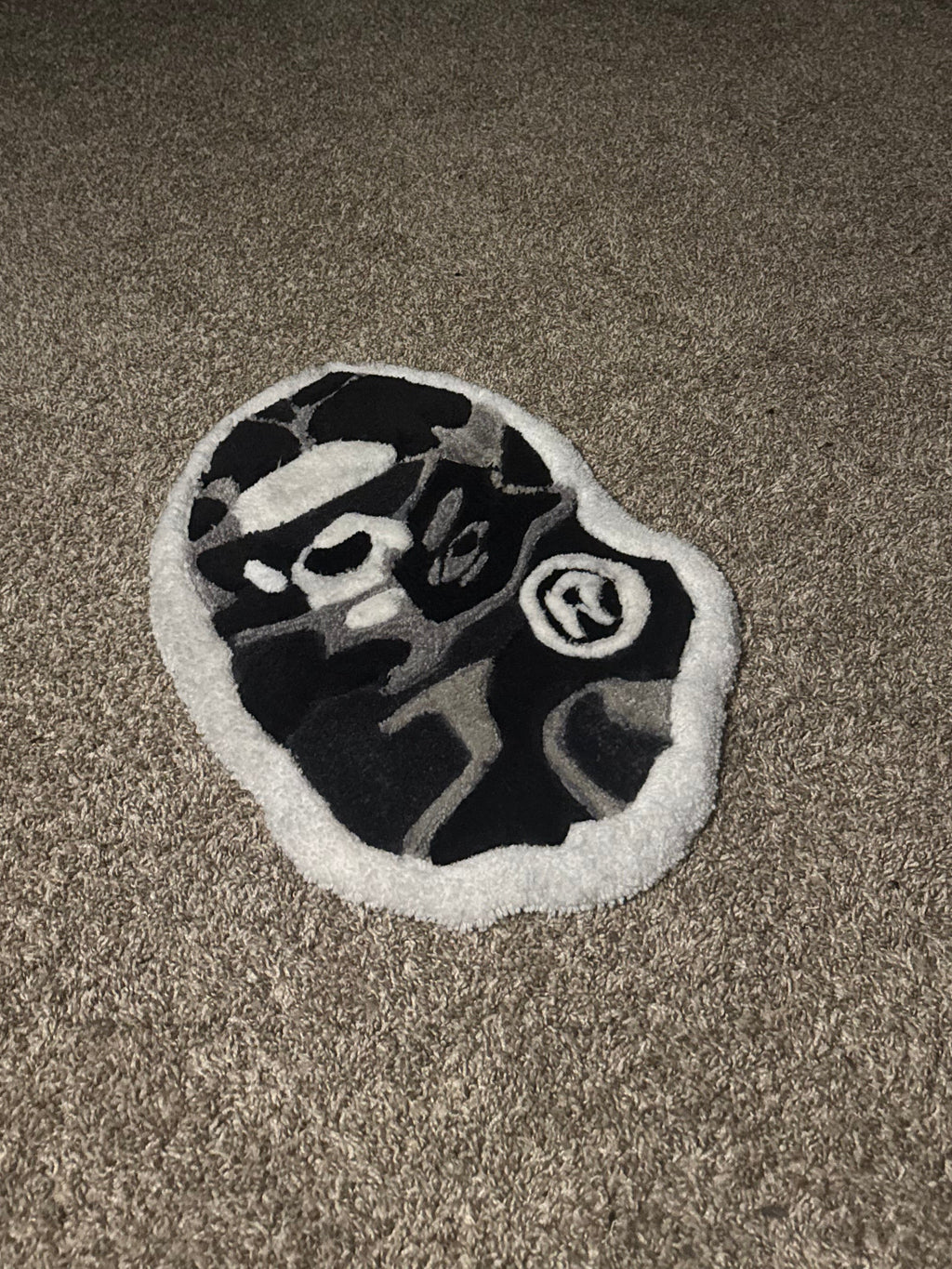 B/G/W Bape Rug
