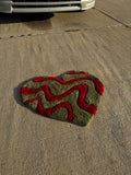G/R Heart Rug
